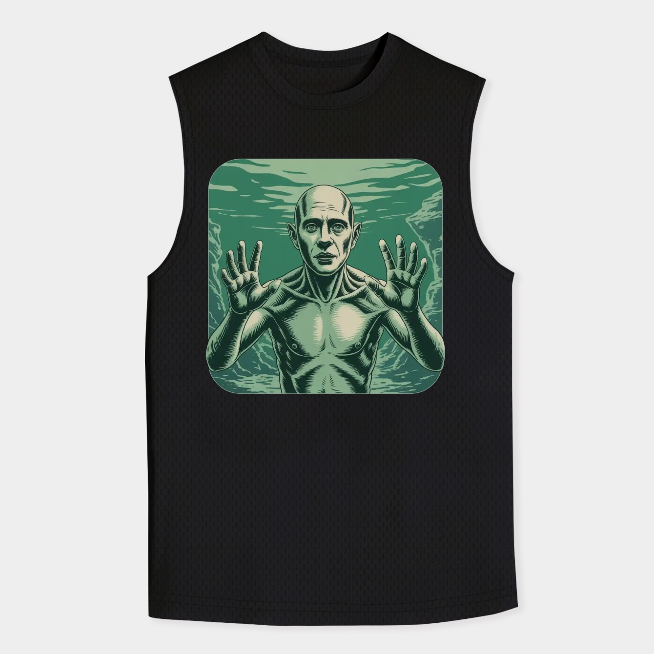 Creature From The Black Lagoon Live Action Green Scene