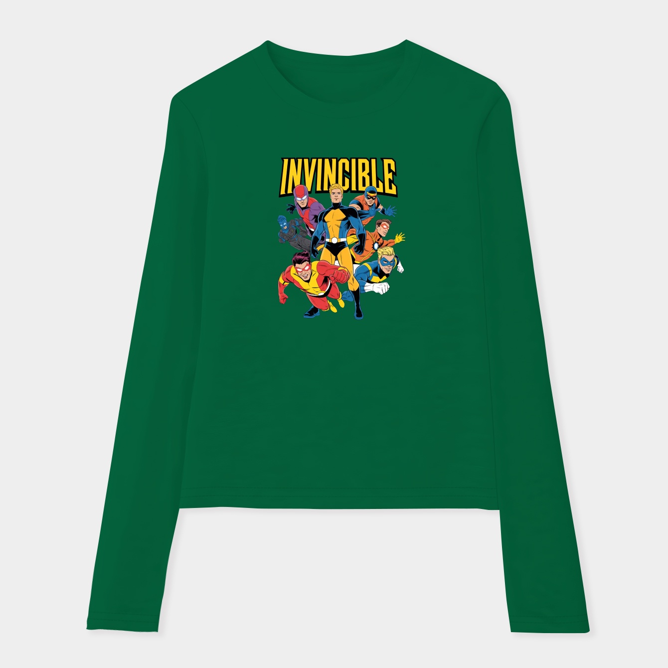 Invincible: Comic Book Character Design Women's Soft Long Sleeve T-Shirt