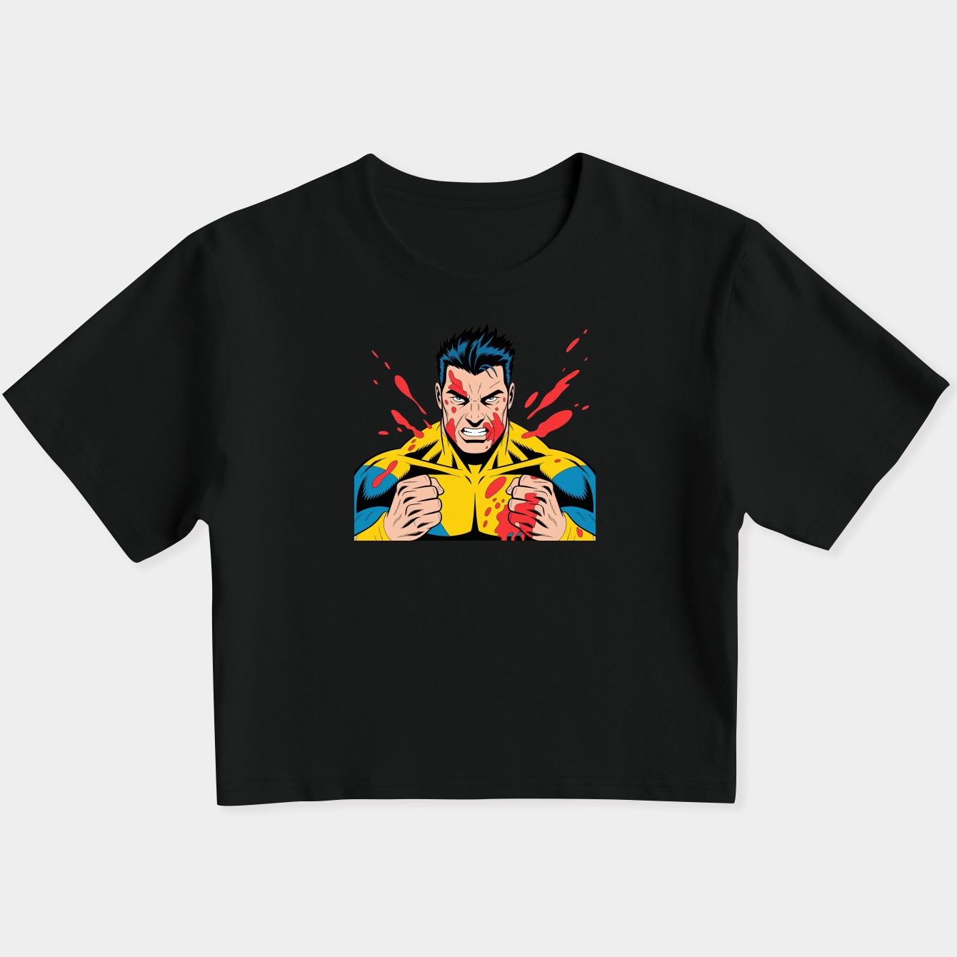 Invincible #02 Women's Slim Fit Baby Tee