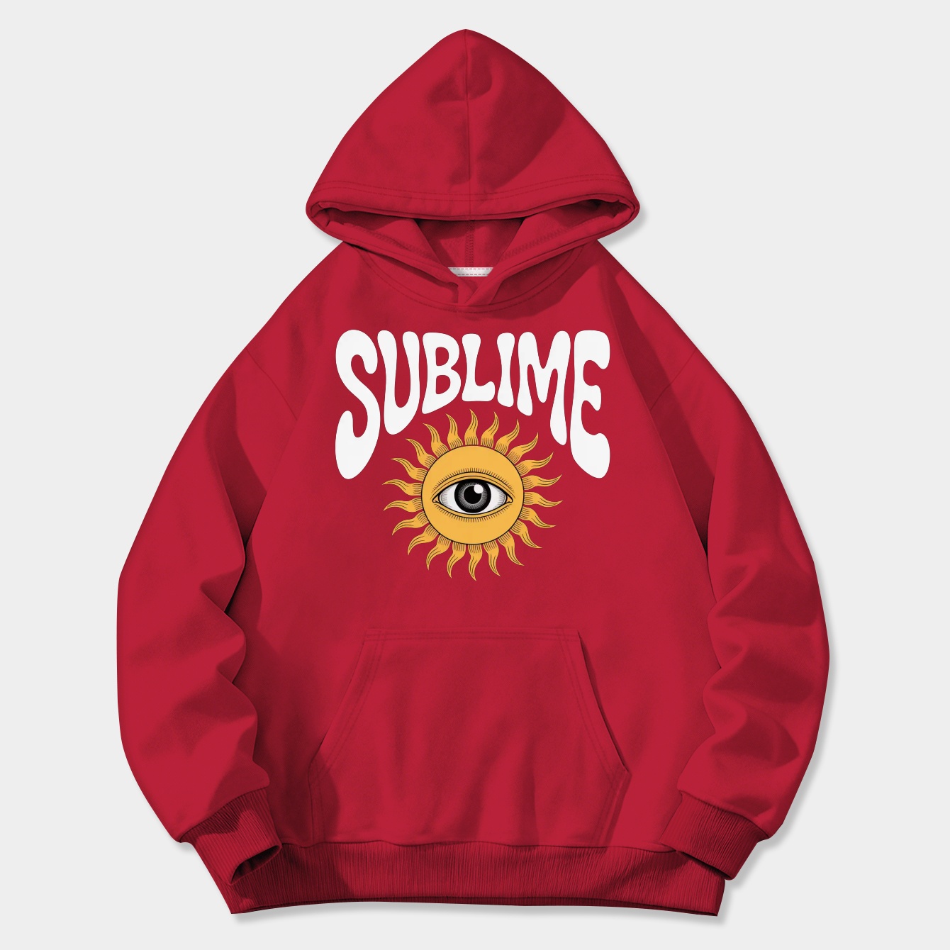 Sublime Sun Eye Graphic Women's Plus Size Hoodie