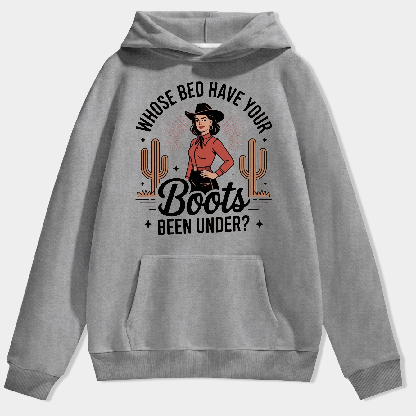 Whose Bed Have Your Boots Been Under Men's Hoodie