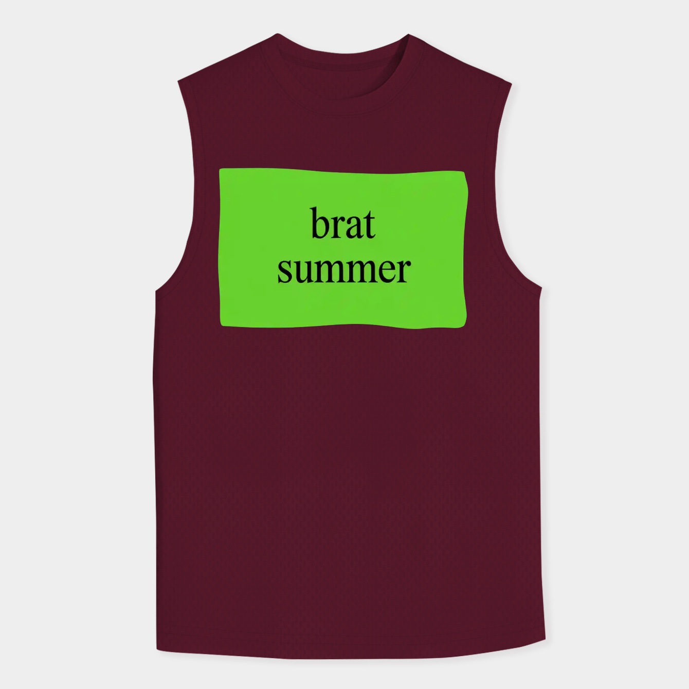 brat summer Men's Big & Tall Tank Top