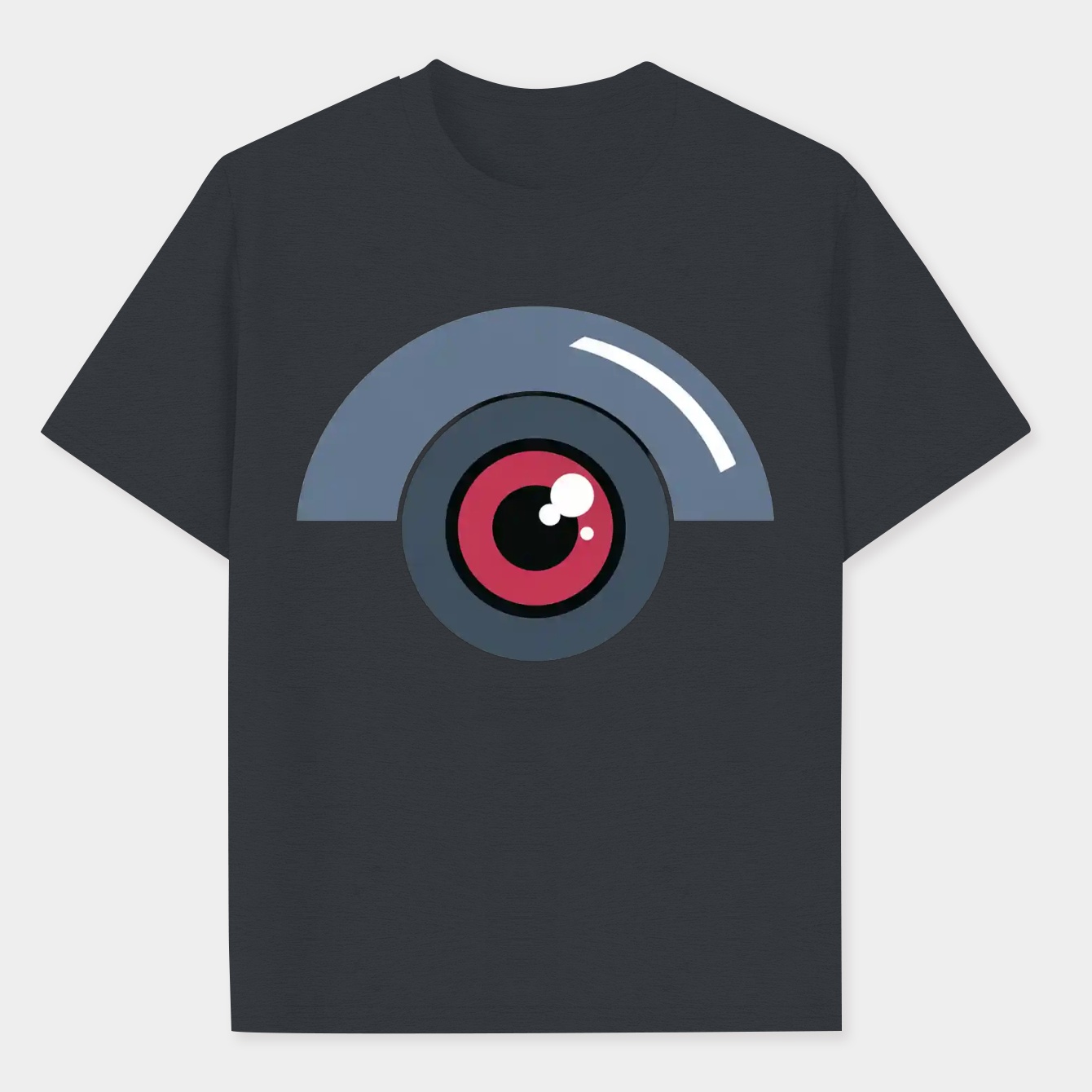 CYBORG Robotic Eye Design Men's Performance Athletic T-Shirt