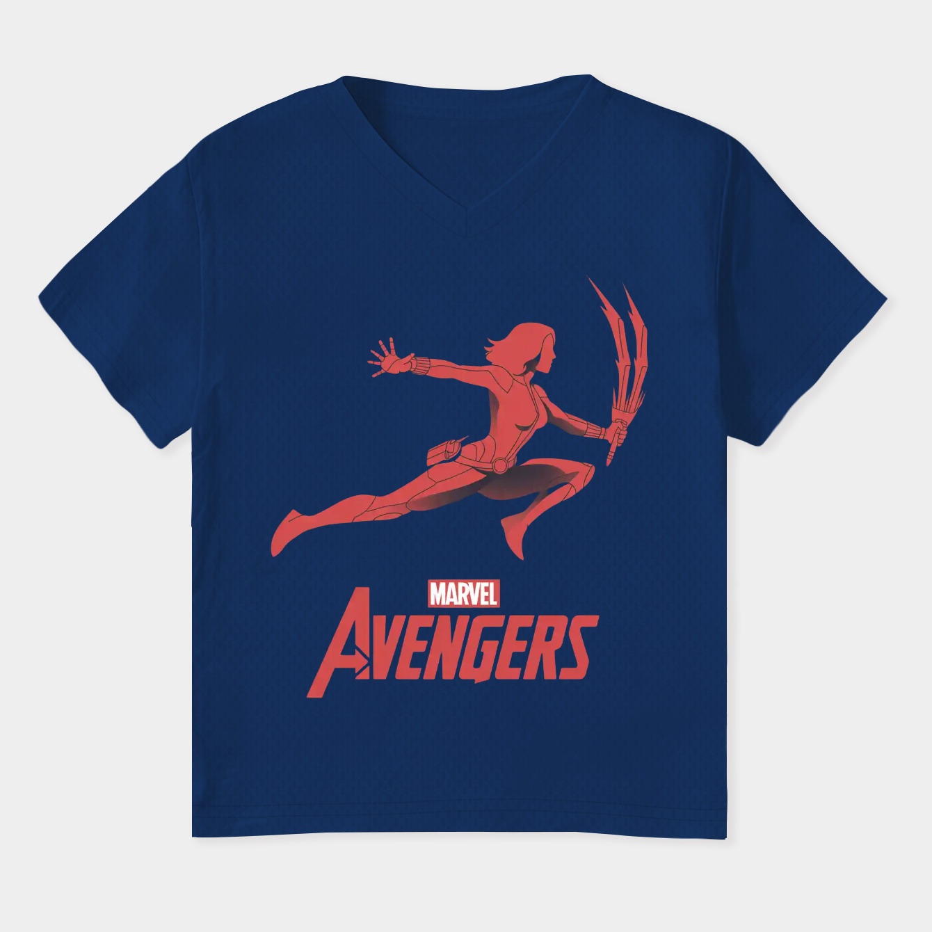 Black Widow Scene Women's Plus Size V-Neck T-Shirt