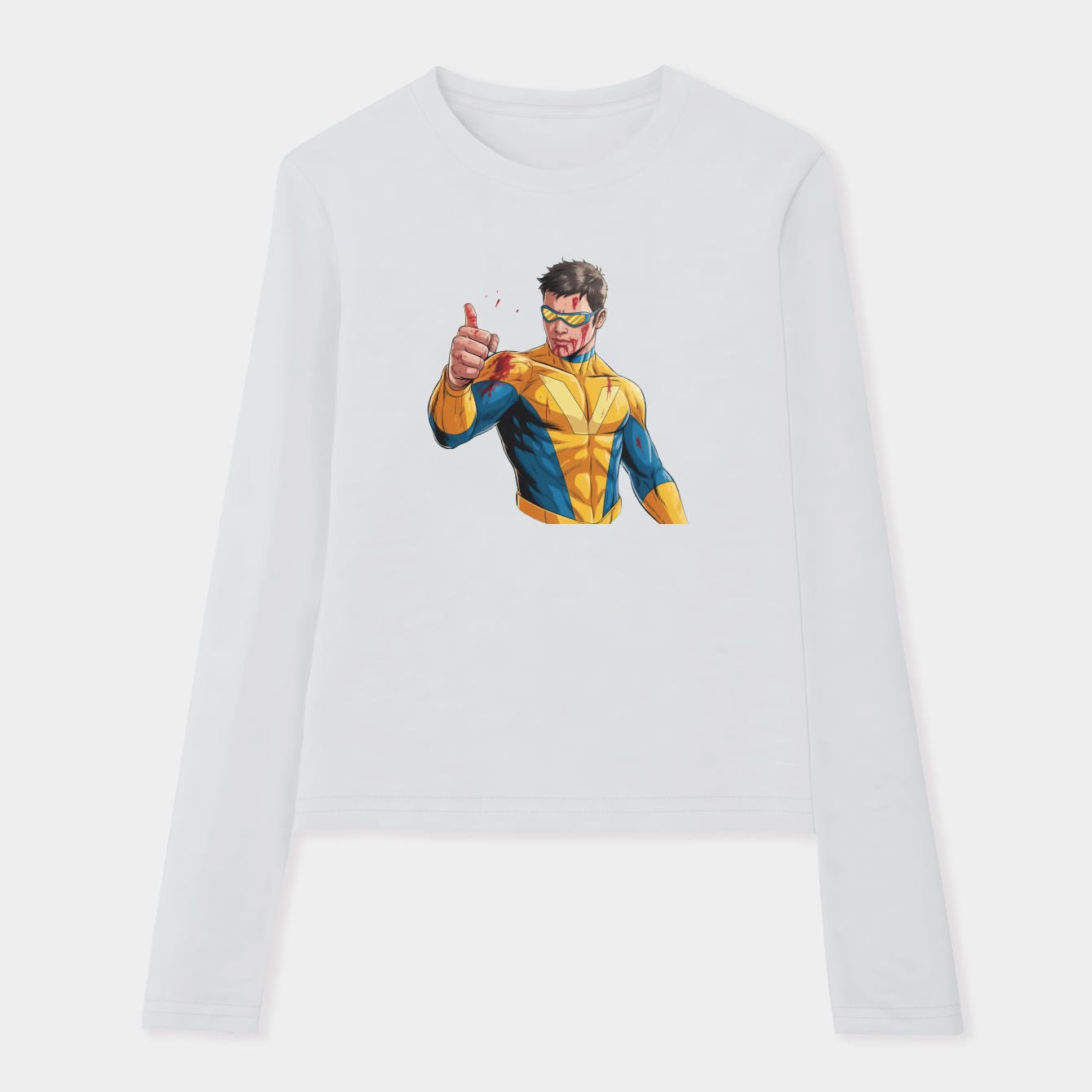 Invincible #01 Women's Soft Long Sleeve T-Shirt