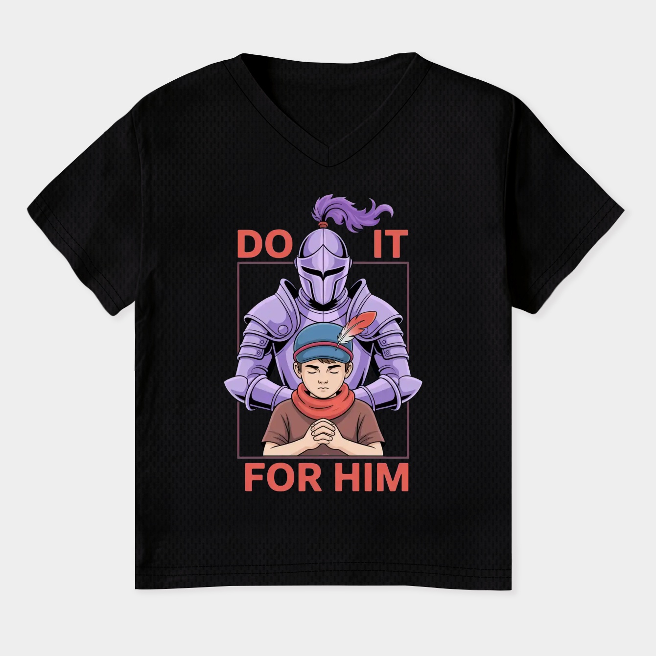 Do It for Him Women's Plus Size V-Neck T-Shirt