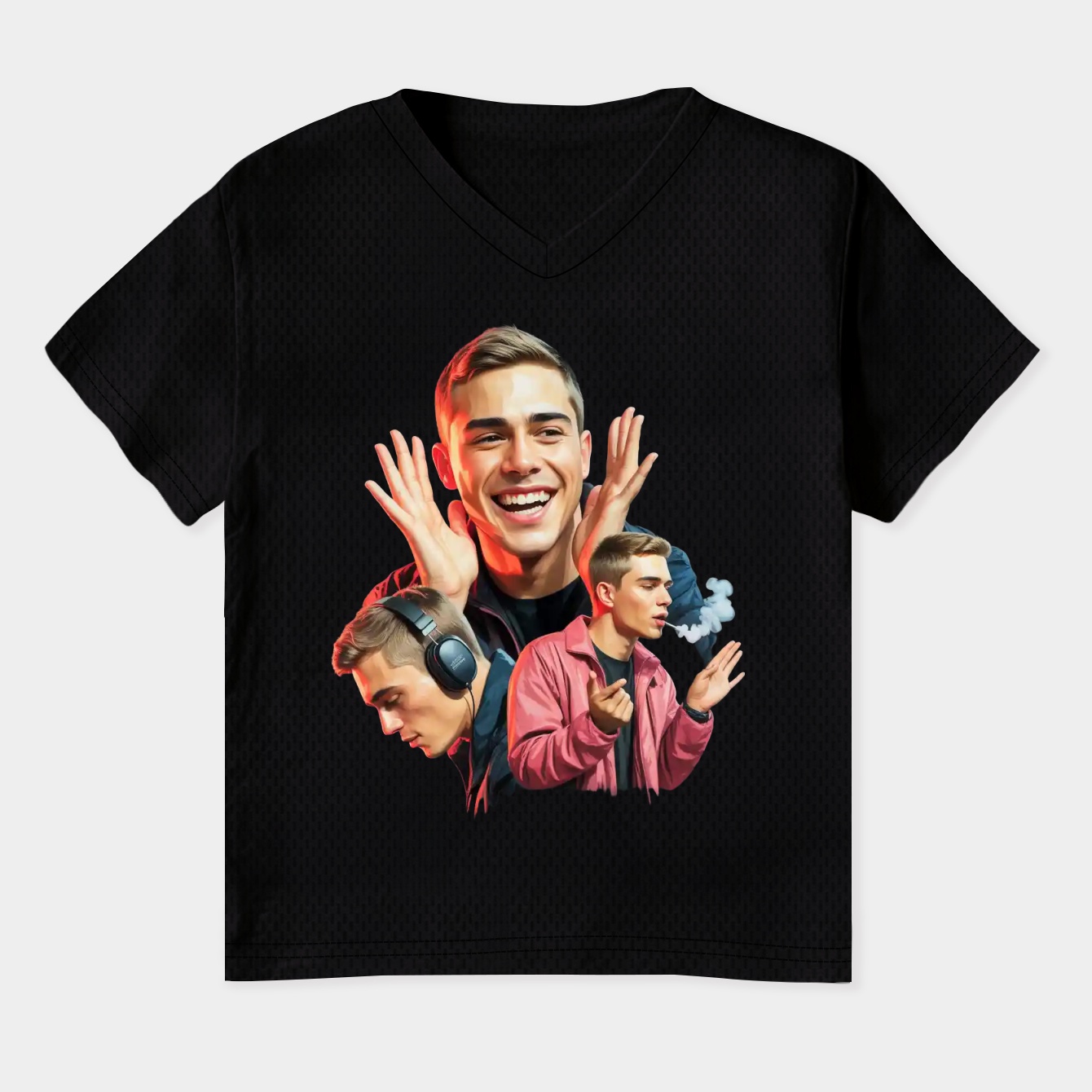 arrdee rapper Women's Plus Size V-Neck T-Shirt