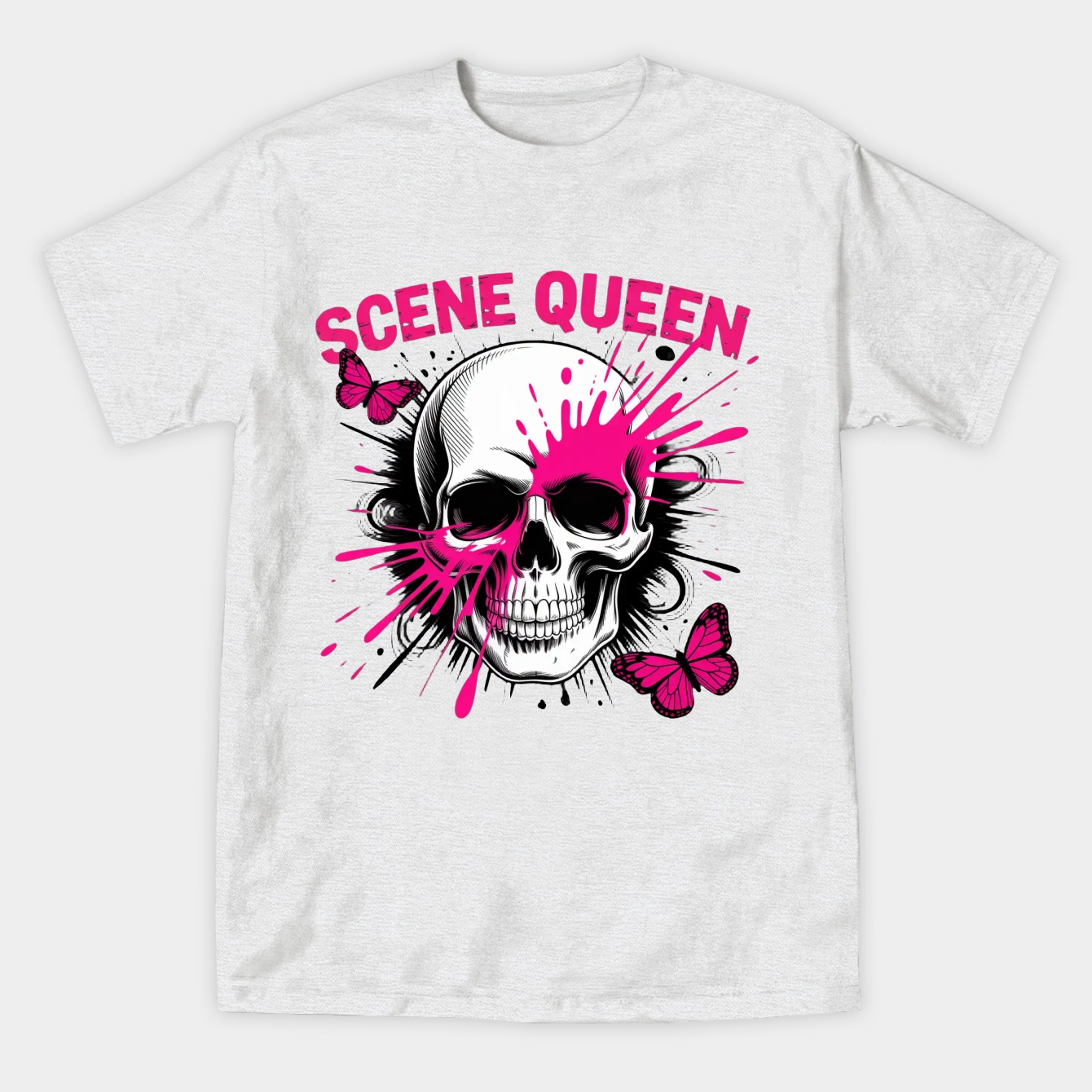 Scene Queen Women's Athletic Performance T-Shirt