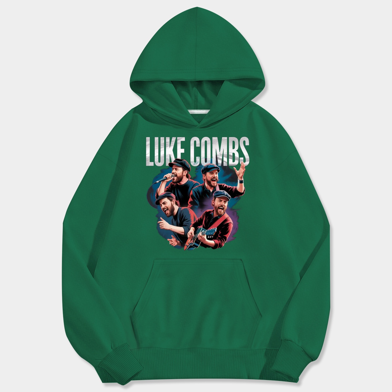 Luke Combs bootleg design Men's Big & Tall Hoodie