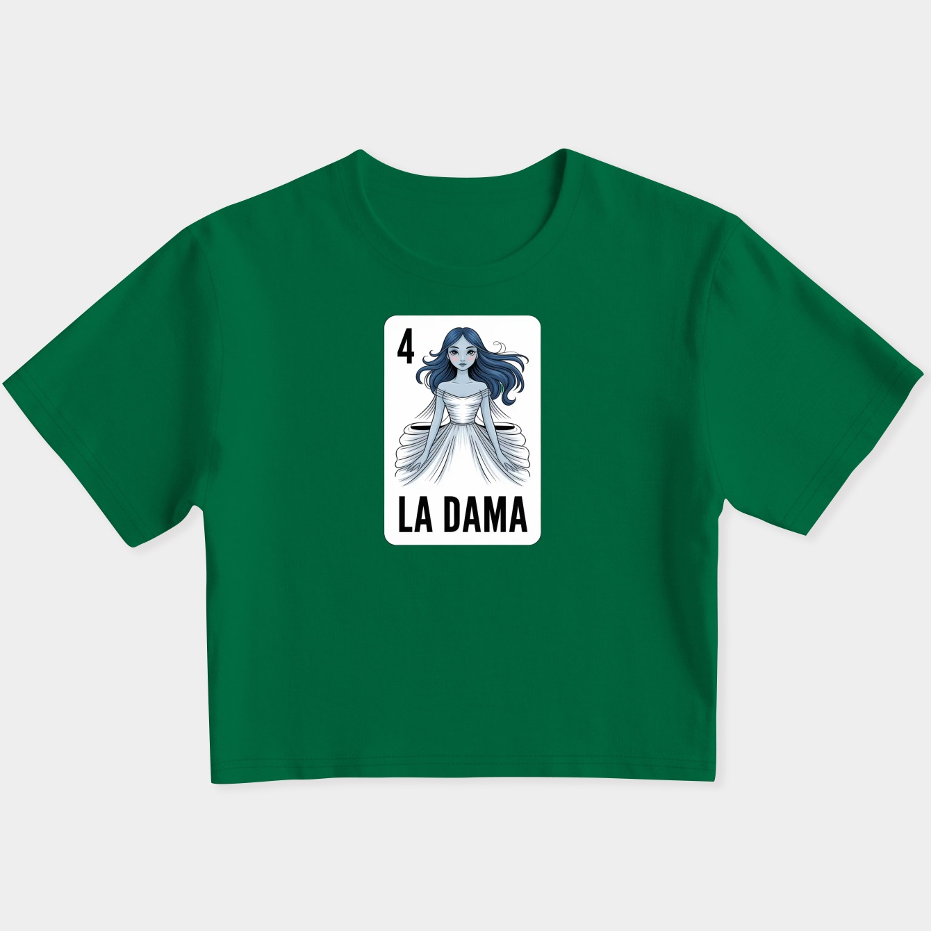 LA DAMA Women's Slim Fit Baby Tee