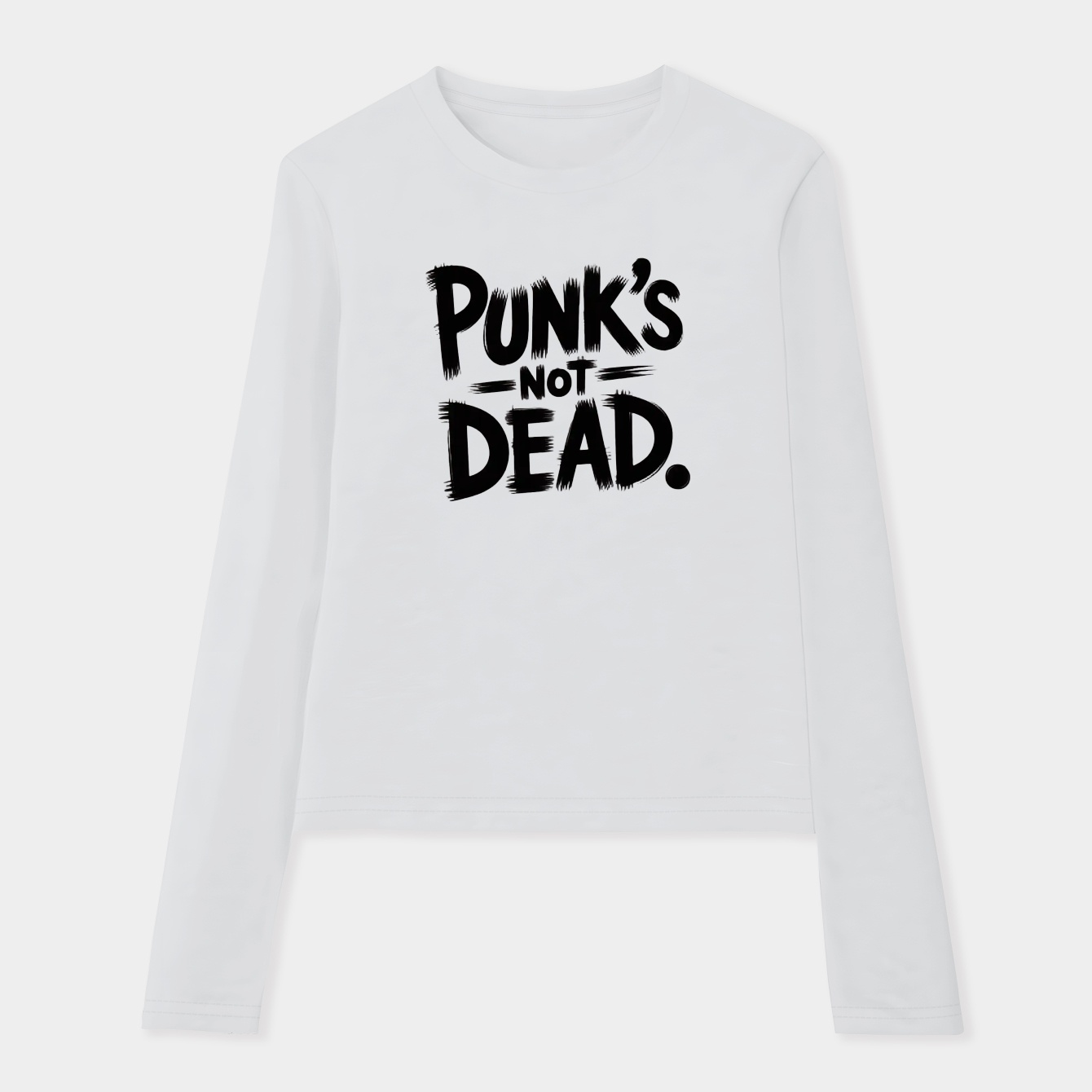 PUNK'S NOT DEAD Women's Soft Long Sleeve T-Shirt