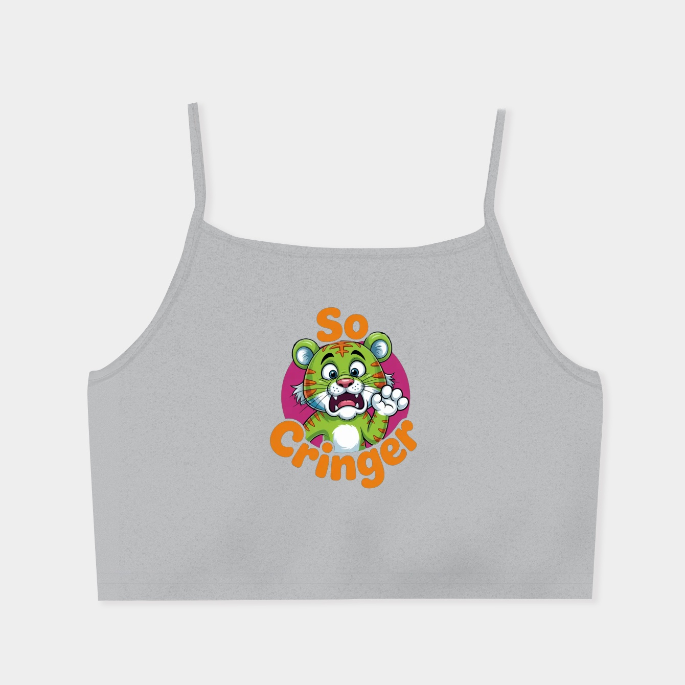 So Cringer Women's  Spaghetti Strap Tank Top