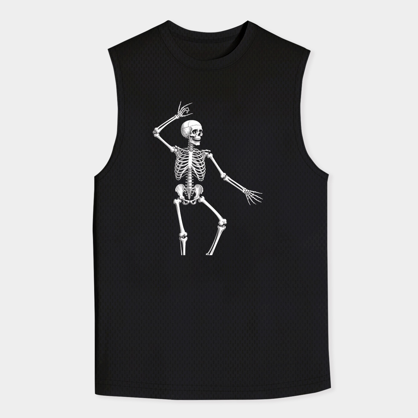 Spooky scary skeleton! Men's Tank Top