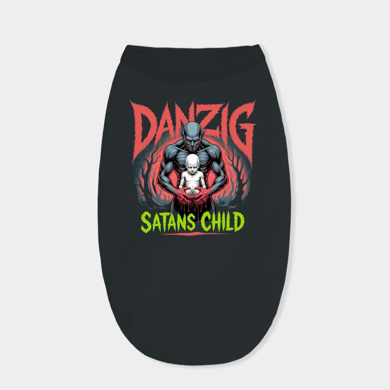Satan Childs Dog Shirt