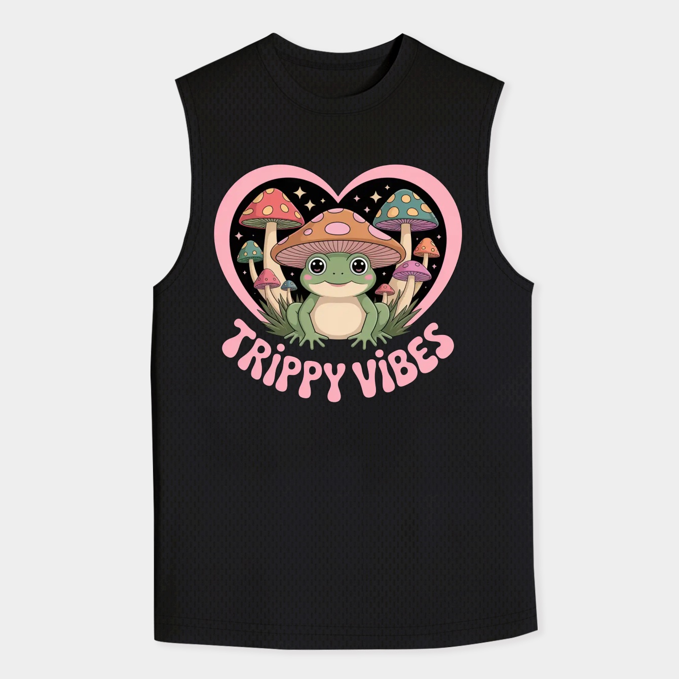 Trippy Vibes Toad Men's Tank Top