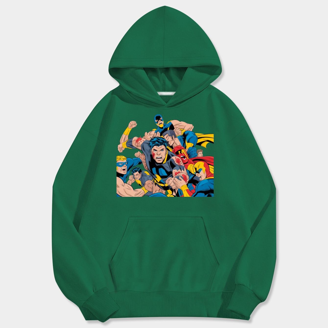 Invincible war Men's Big & Tall Hoodie