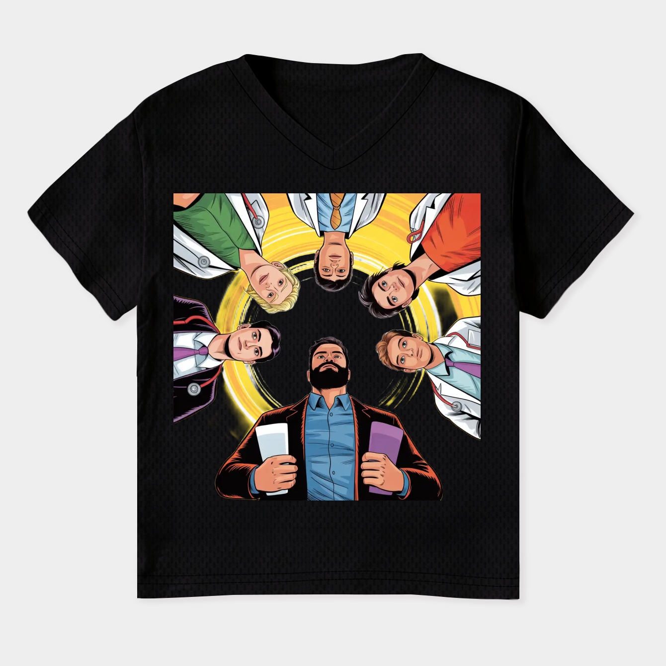 Housey Women's Plus Size V-Neck T-Shirt