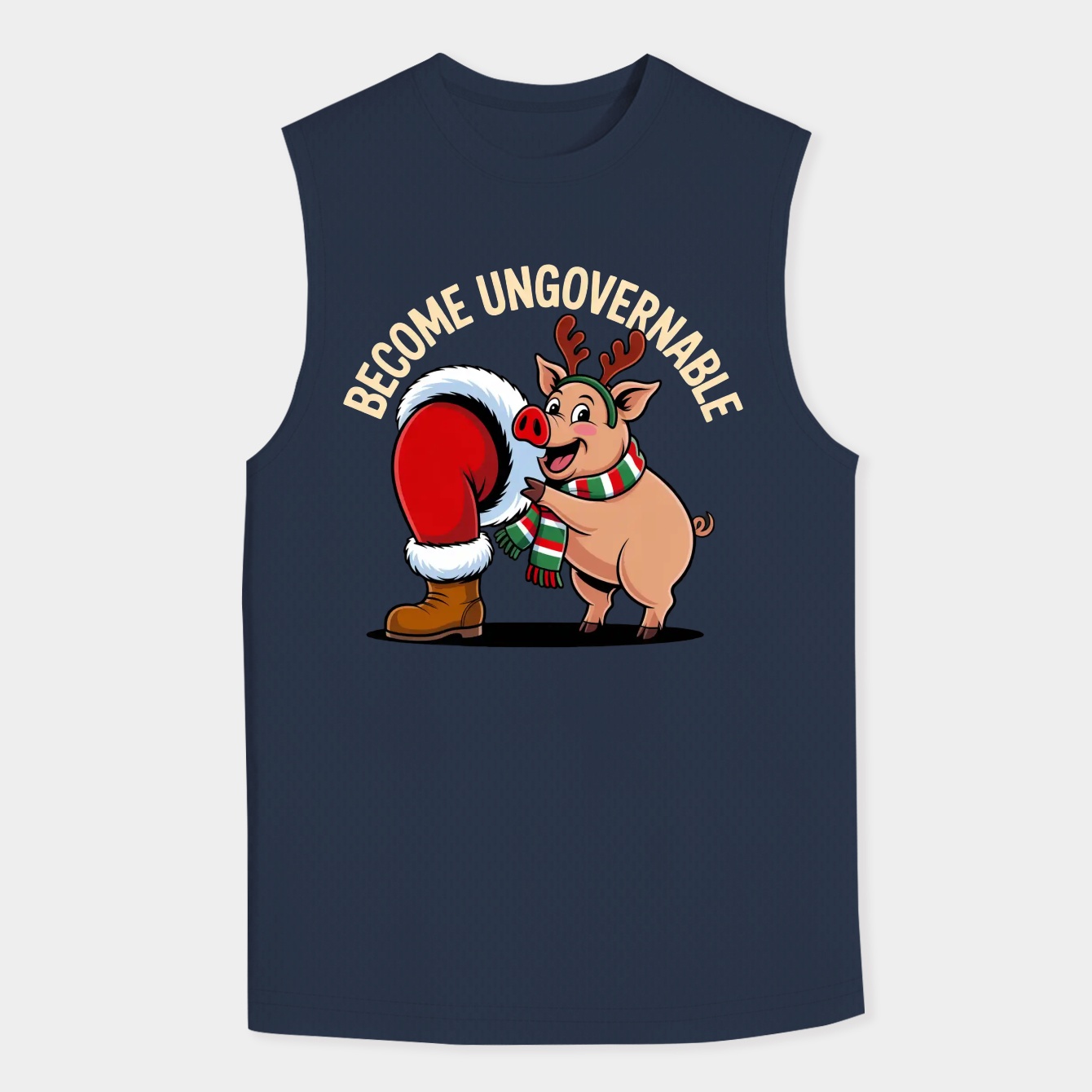 become ungovernable Men's Big & Tall Tank Top
