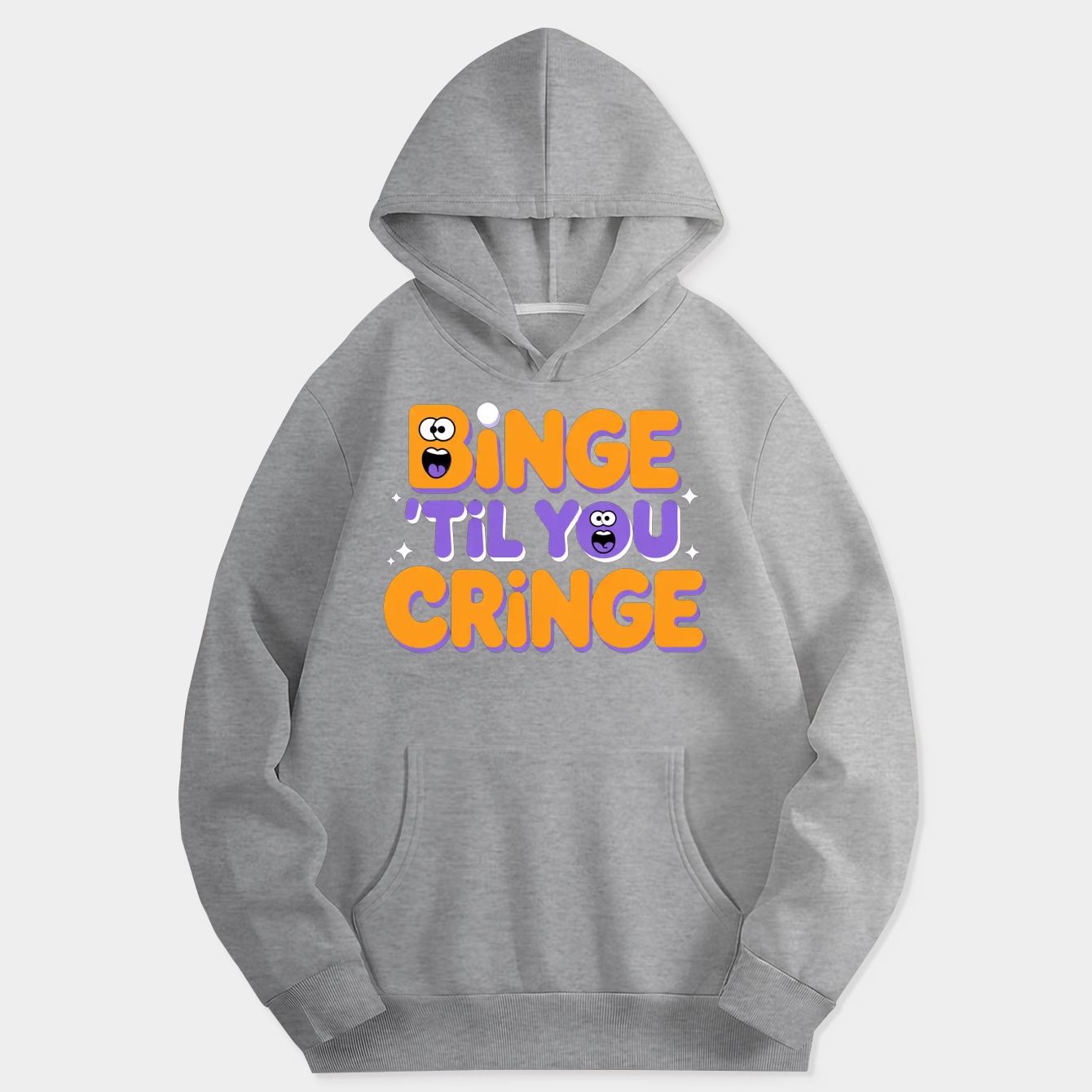 Binge ’Til You Cringe – Funny Streaming Addict Design
