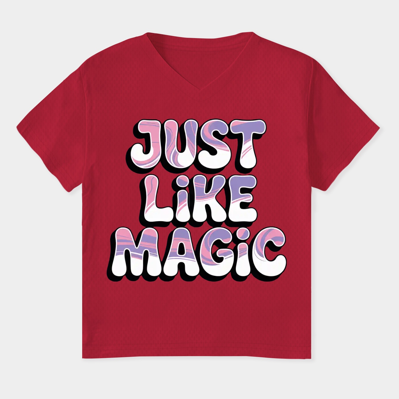 Just like magic Women's Plus Size V-Neck T-Shirt