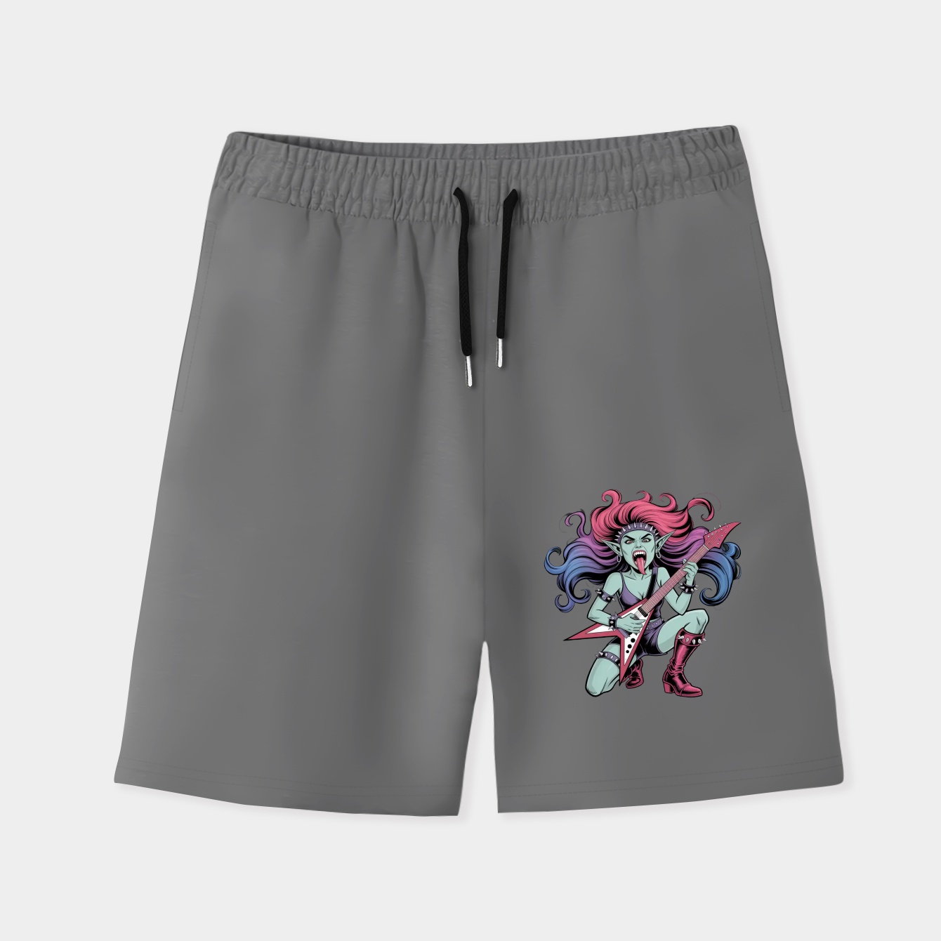 Scream Queen Men's Quick-Dry Athletic Shorts