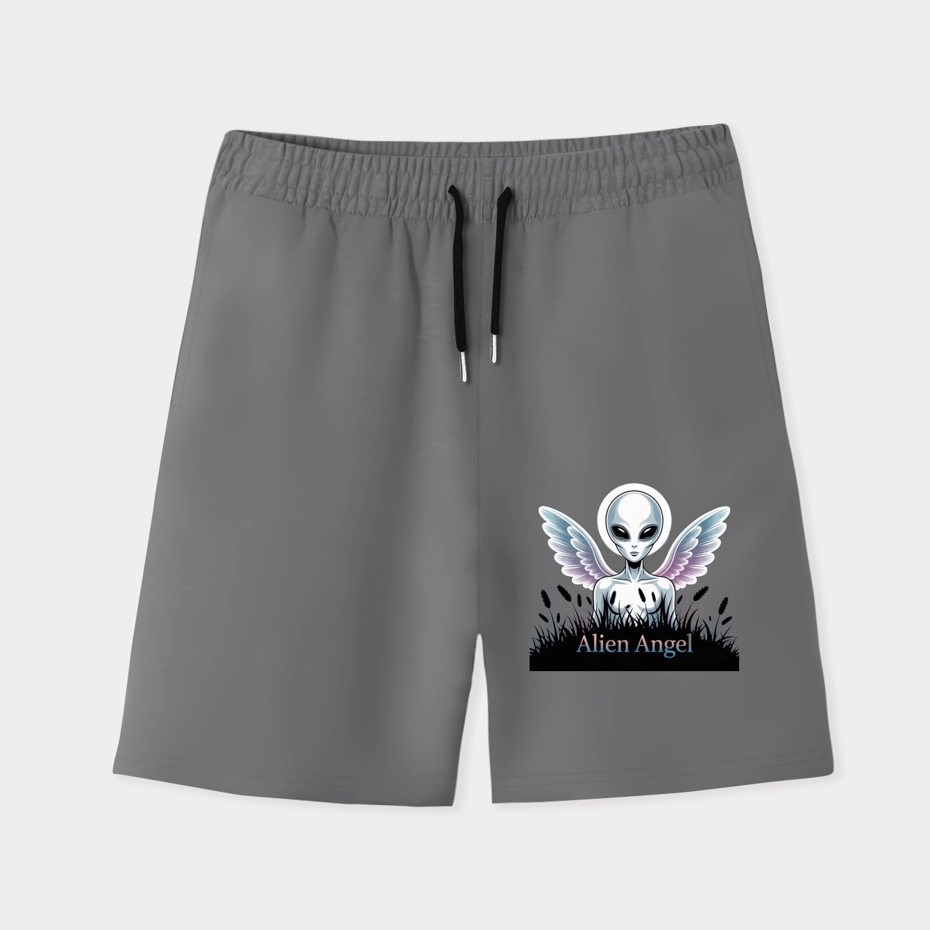 Alien Angel Men's Quick-Dry Athletic Shorts