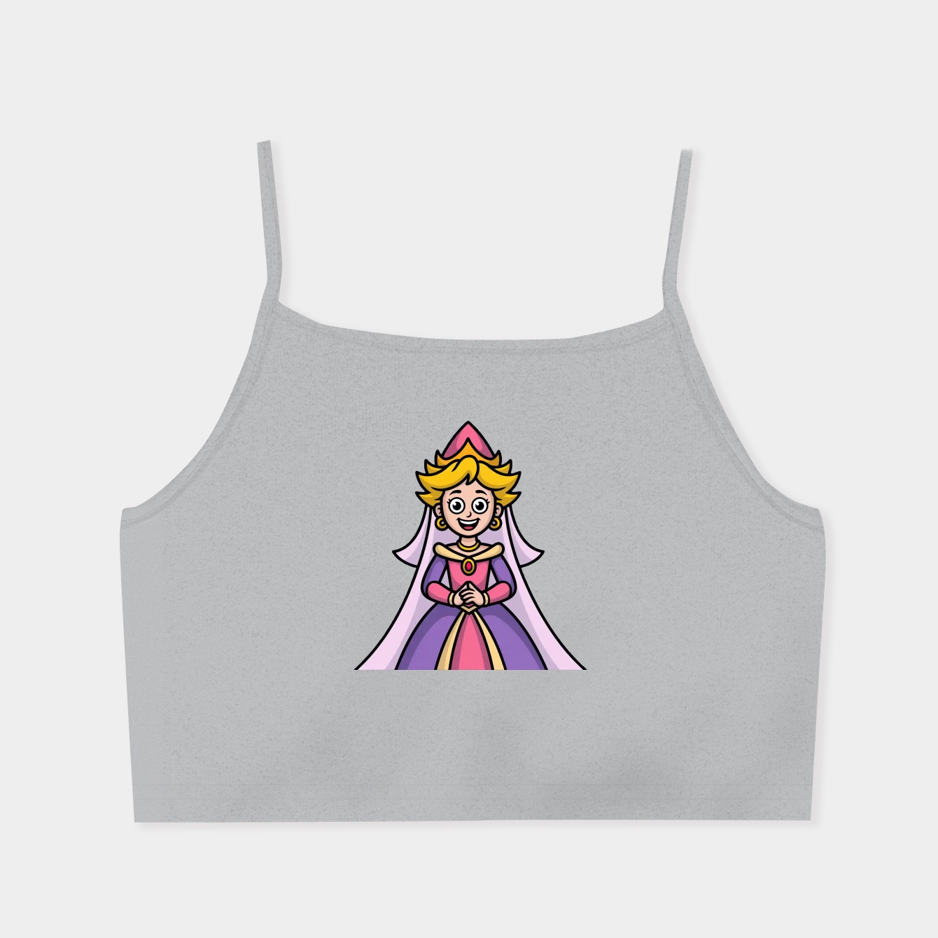 Princess Lisa Simpson Women's  Spaghetti Strap Tank Top