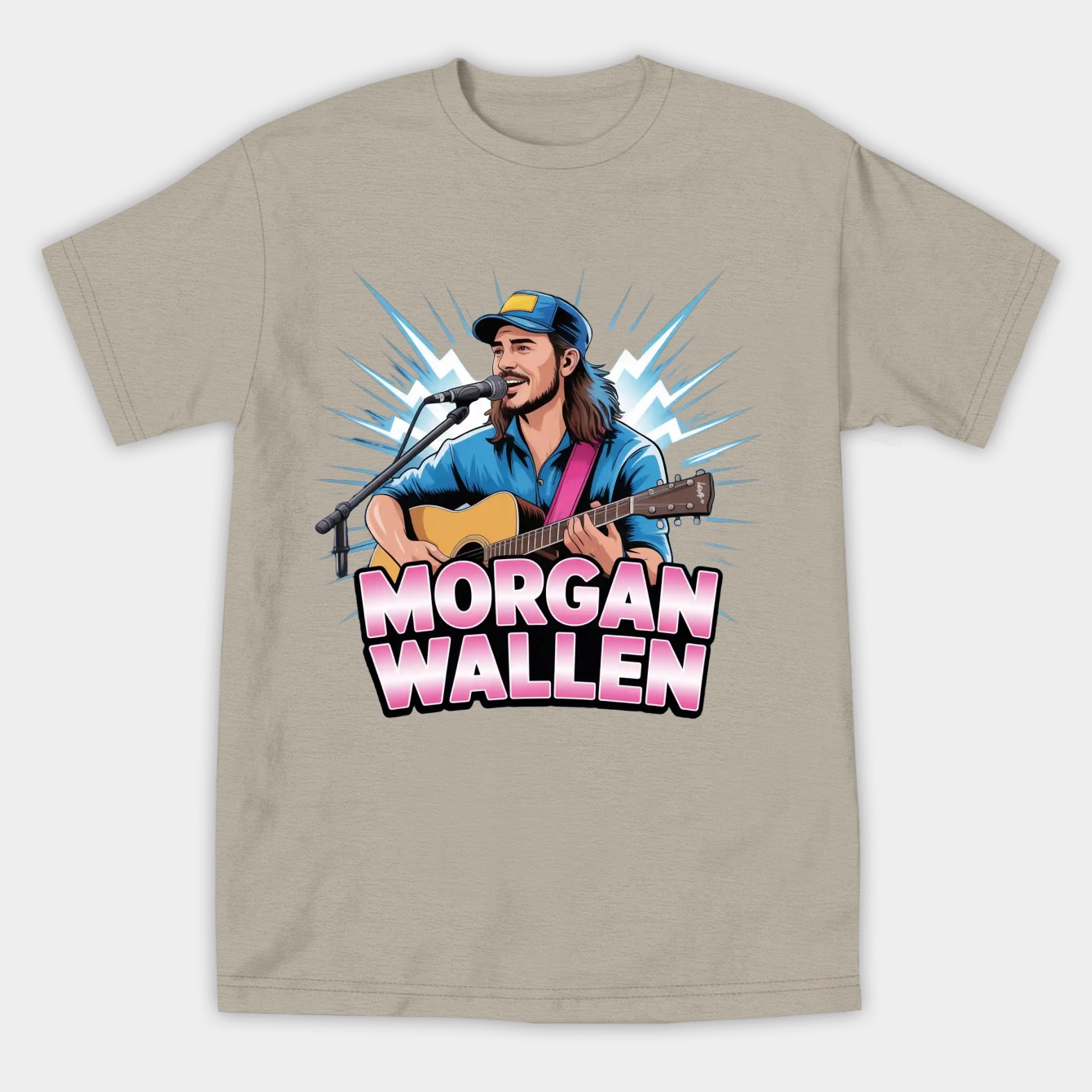 Morgan Wallen Lightning Performance Women's Athletic Performance T-Shirt