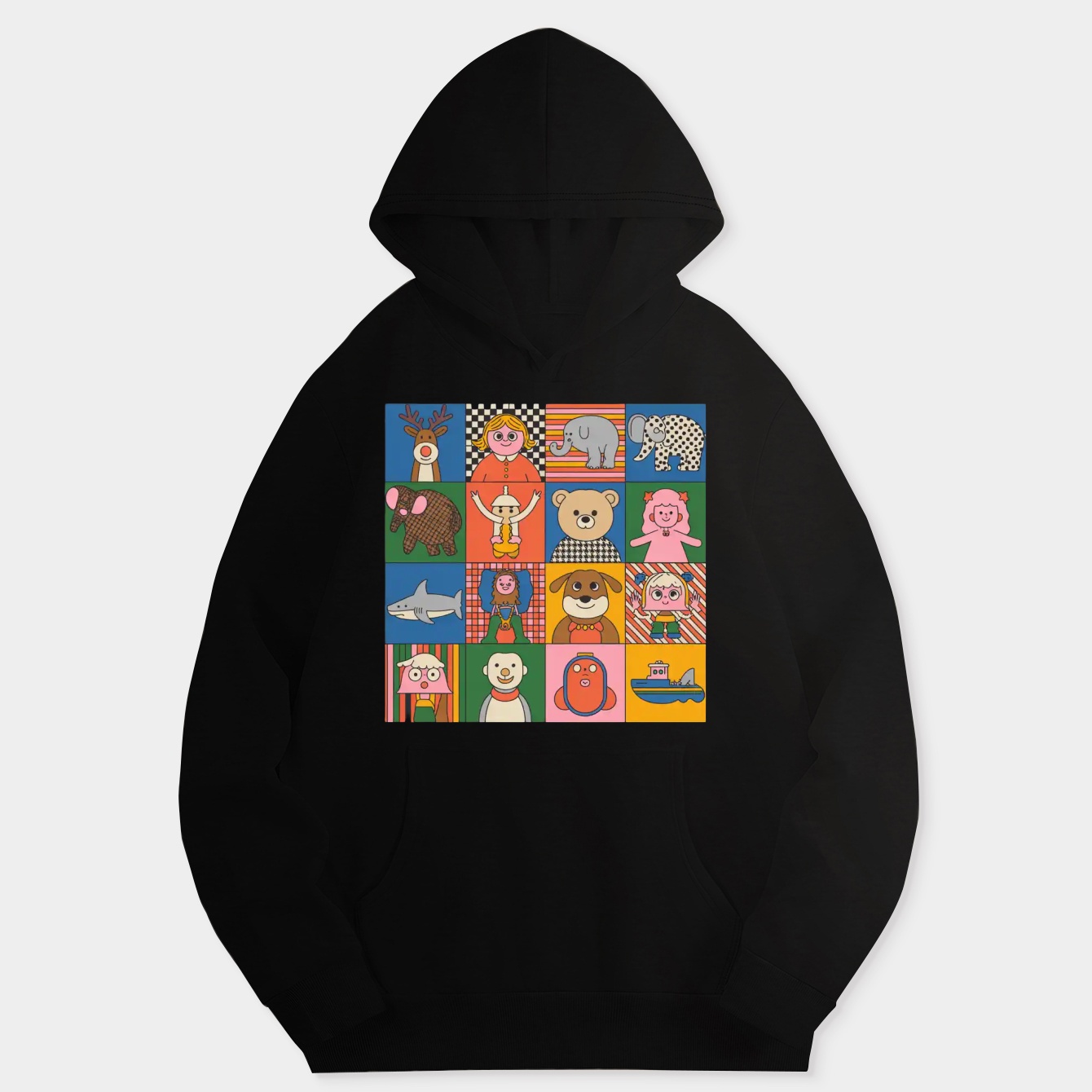 Misfit Squares Women's Hoodie