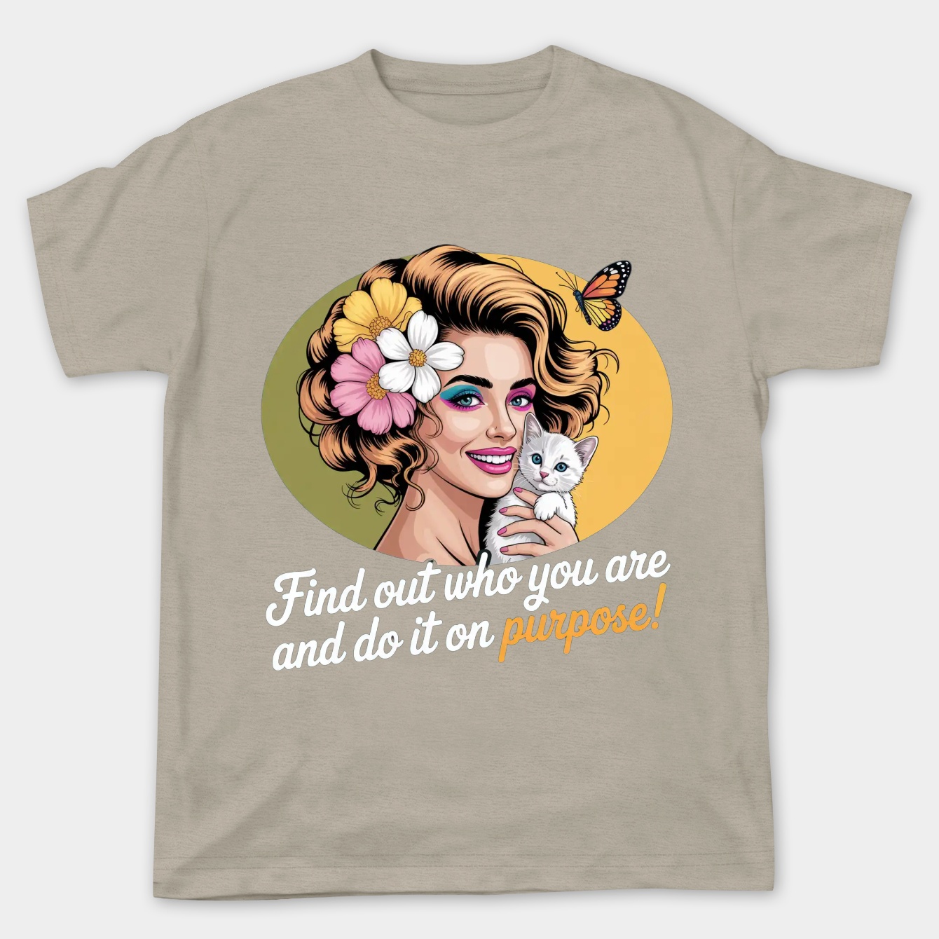 DOLLY: DO IT ON PURPOSE Women's Plus Size T-shirt