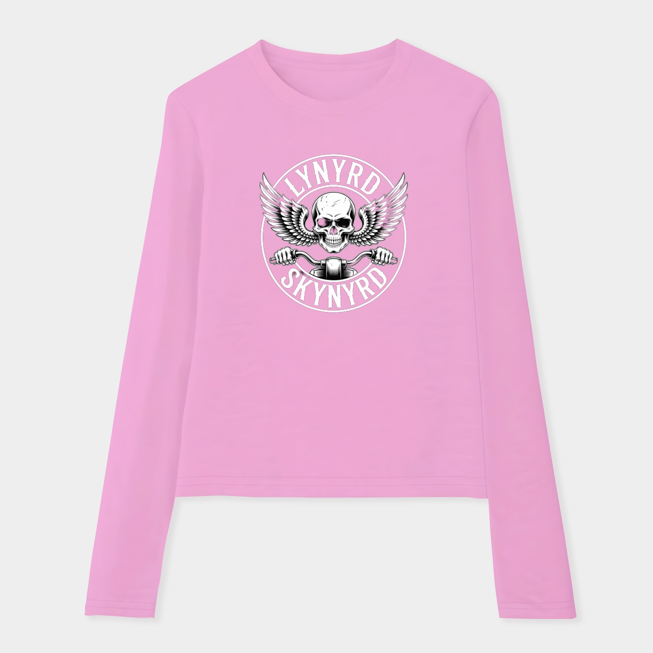 Lynard Synard Biker Patch Logo Women's Soft Long Sleeve T-Shirt