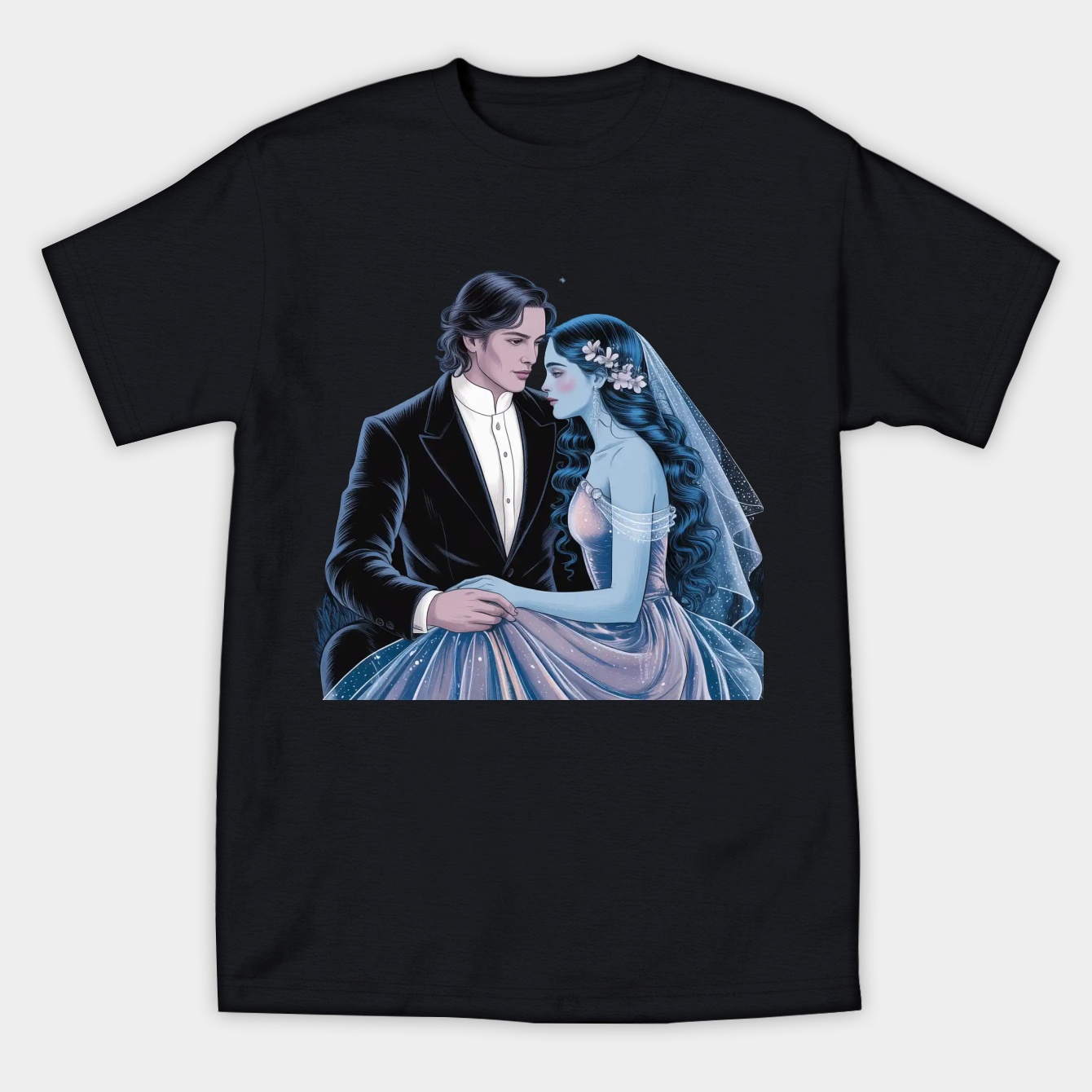 Corpse Bride Women's Athletic Performance T-Shirt