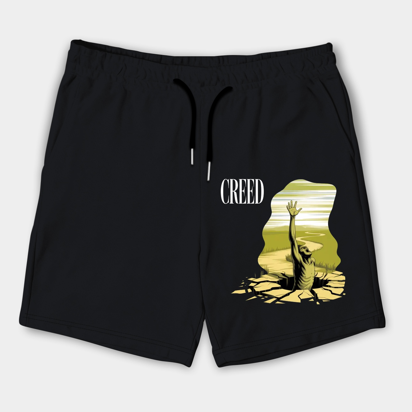 Creed Human Clay Men's Shorts