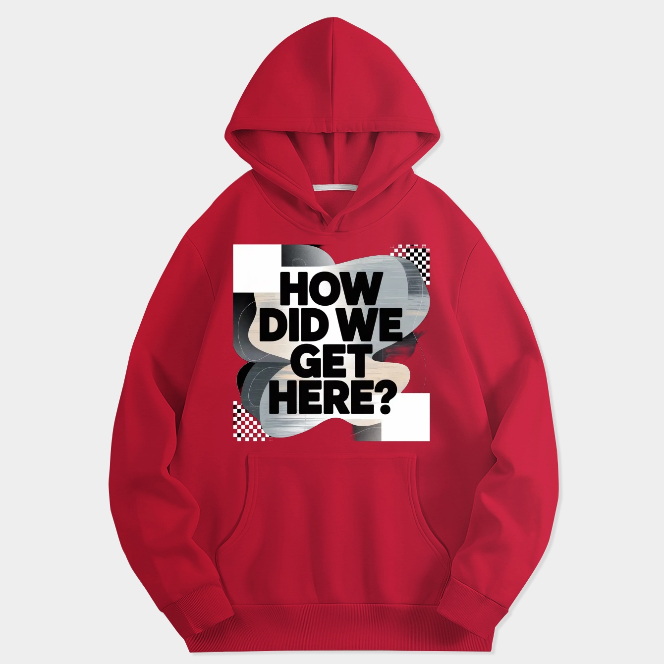 decode how did we get here Women's Hoodie