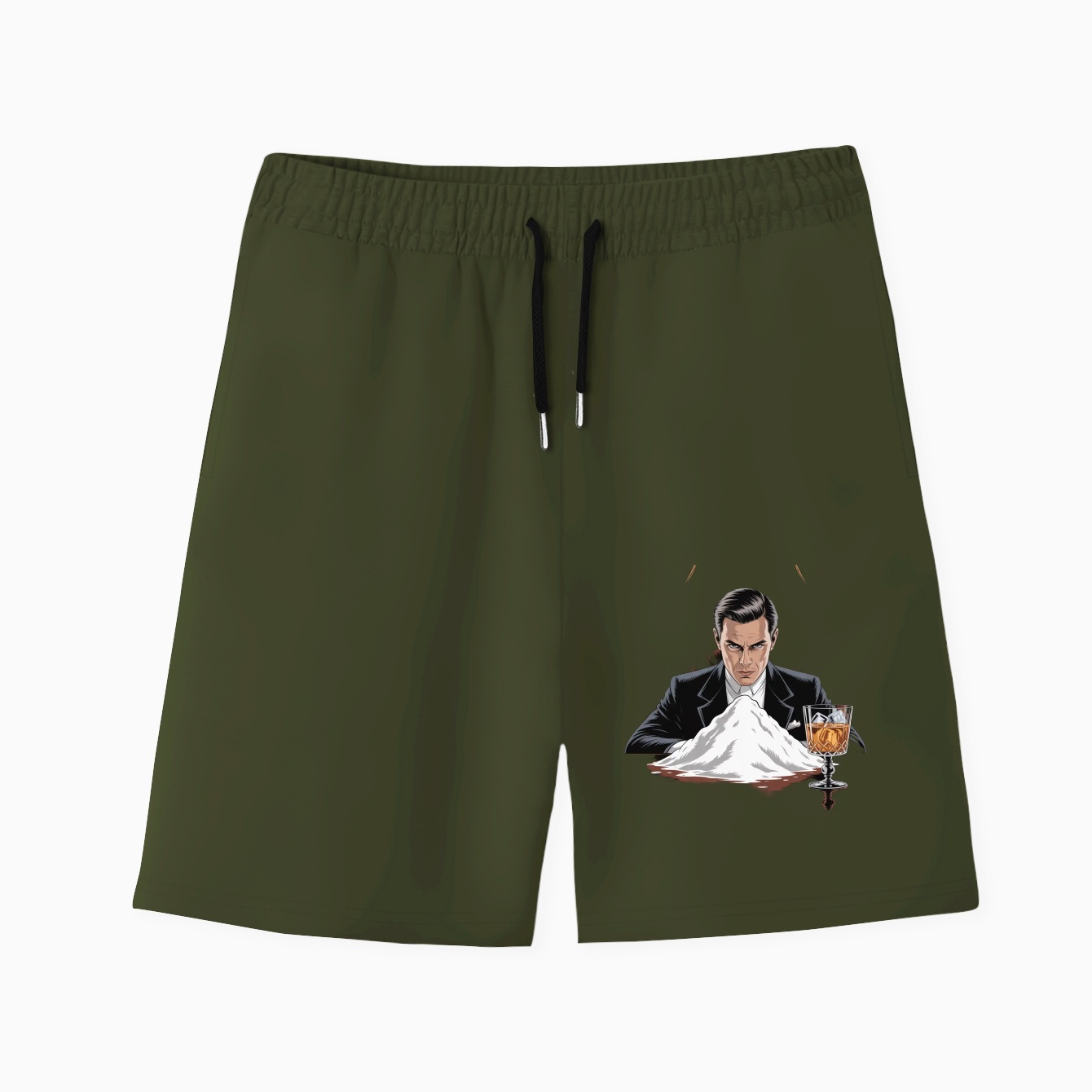 Scarface - final scene Men's Quick-Dry Athletic Shorts