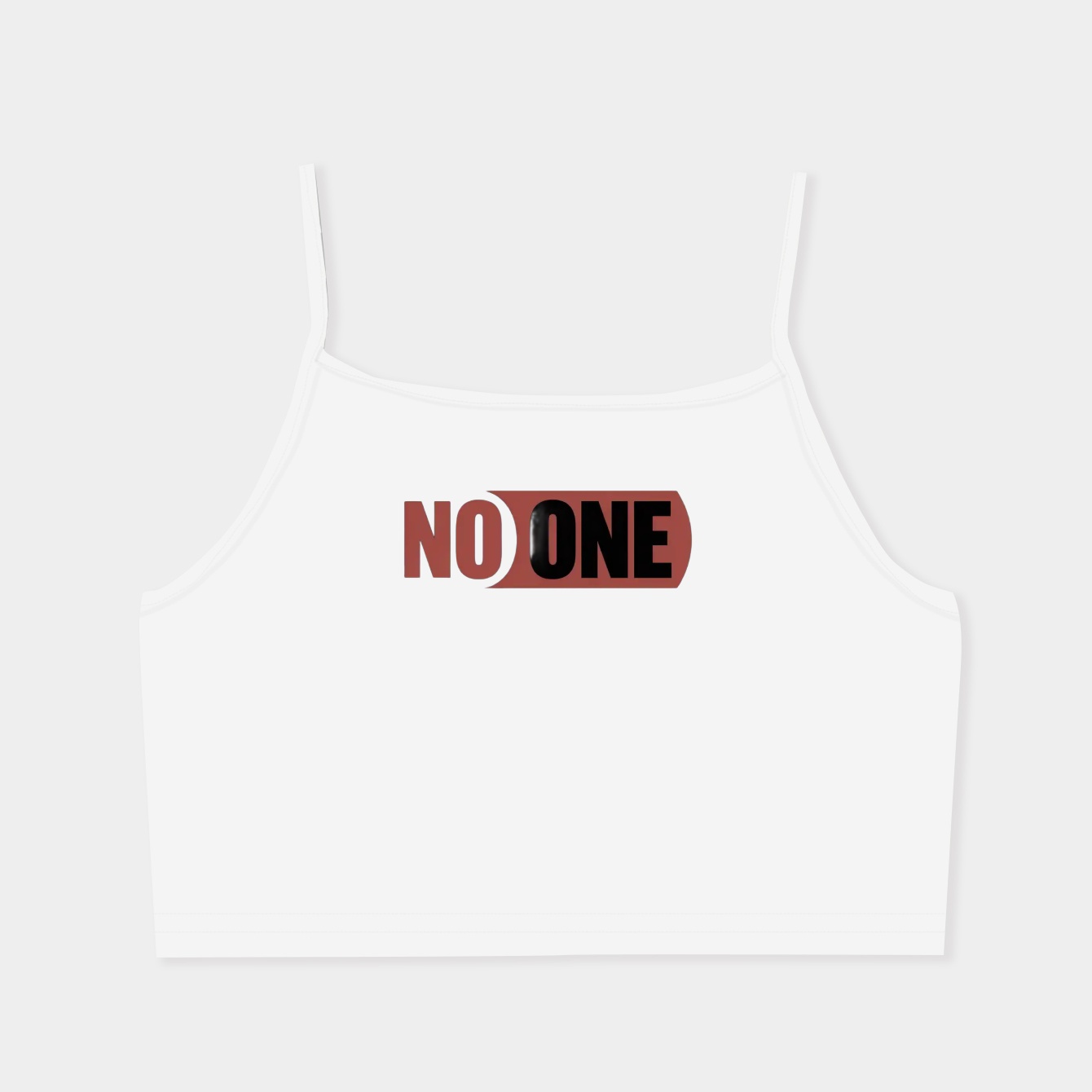 No one Women's  Spaghetti Strap Tank Top