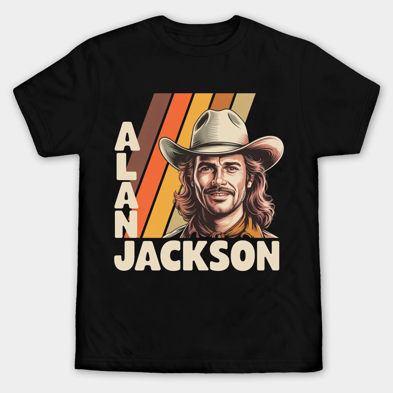 Alan Eugene Jackson Men's Big & Tall T-shirt