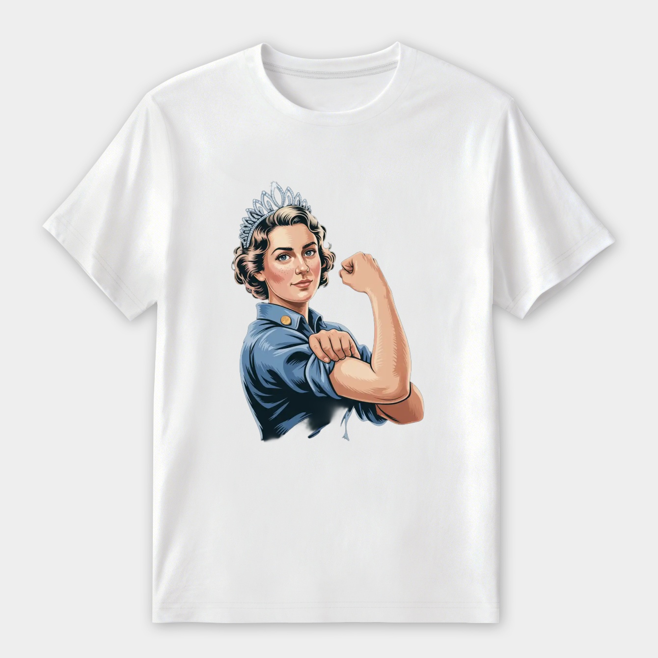 Lizzie the Riveter Women's Premium Soft T-Shirt