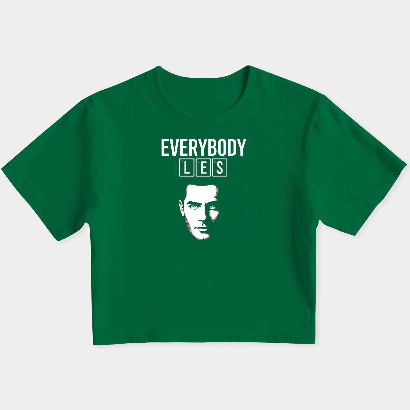 Everybody Lies Statement Design Women's Slim Fit Baby Tee