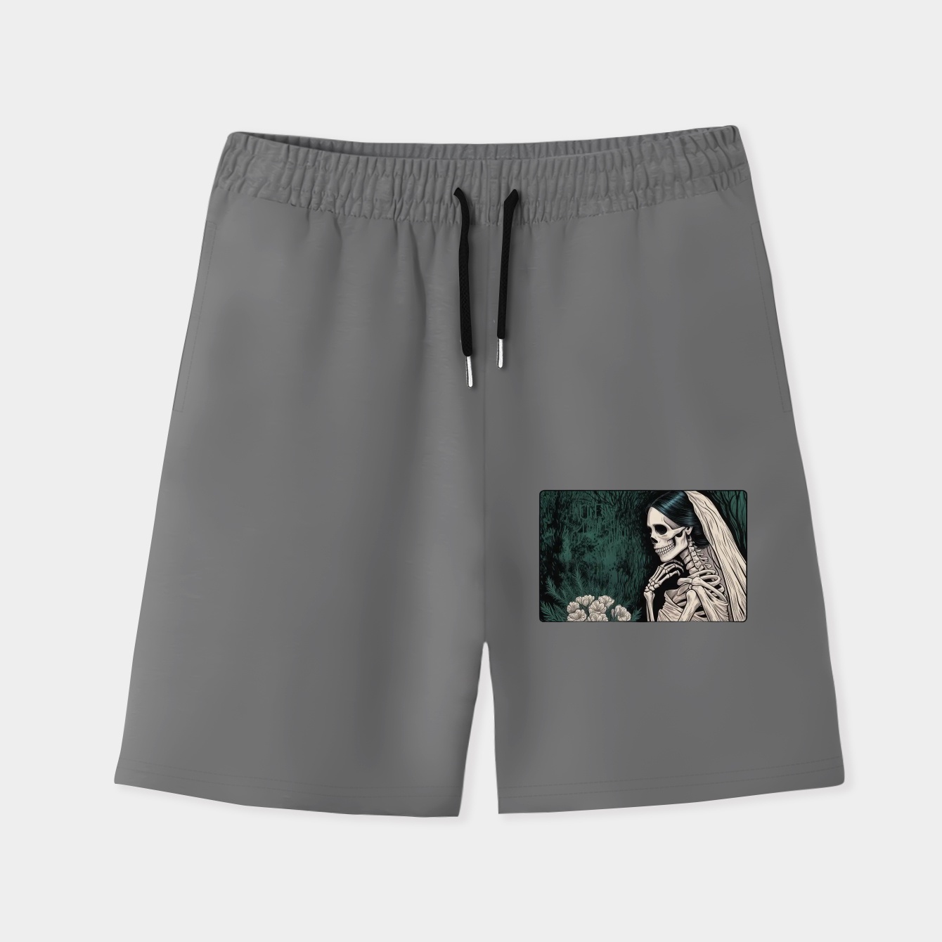 The Corpse Bride Men's Quick-Dry Athletic Shorts