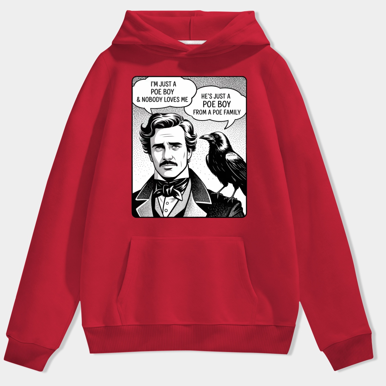 Just a Poe Boy Men's Hoodie