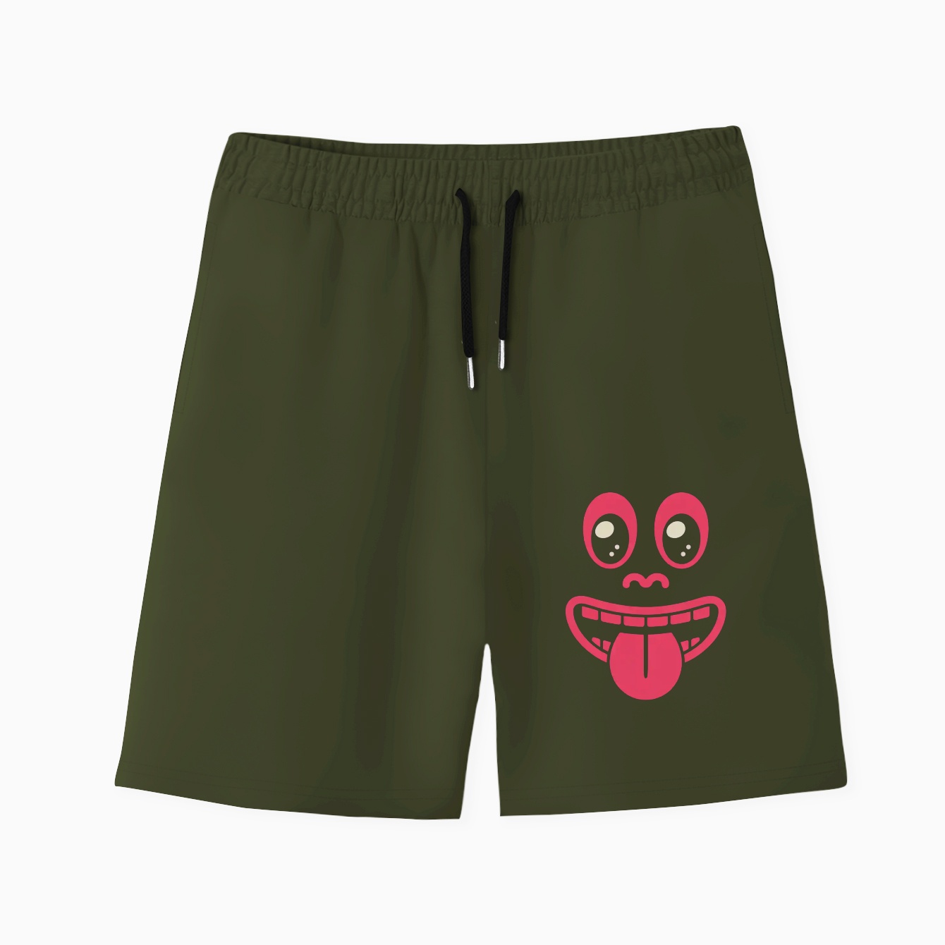 Funny Face Men's Quick-Dry Athletic Shorts