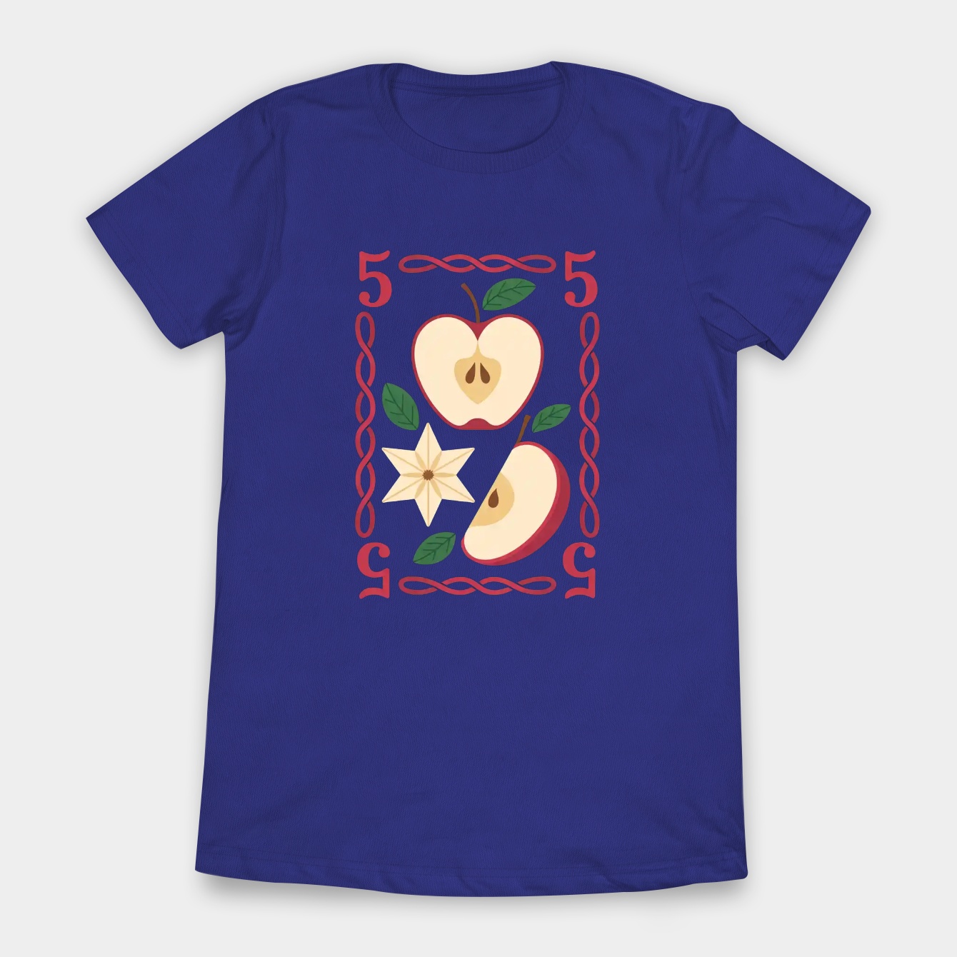 Apple Playing Card Women's T-Shirt