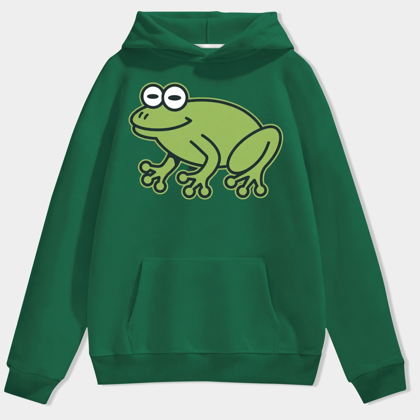 frog with butt Men's Hoodie
