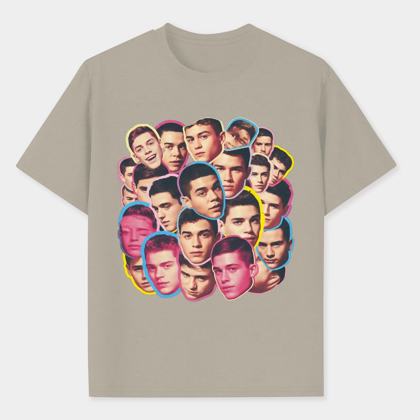 noah schnapp collage Men's Performance Athletic T-Shirt