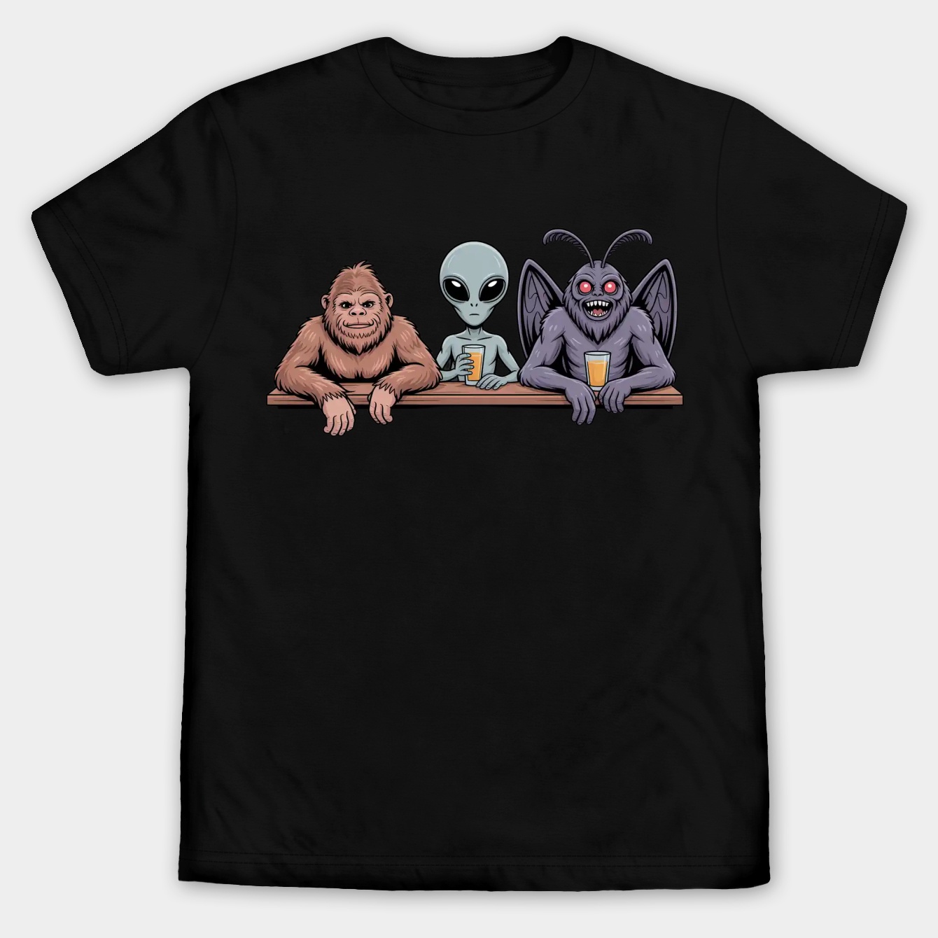 Bar Scene Men's Big & Tall T-shirt