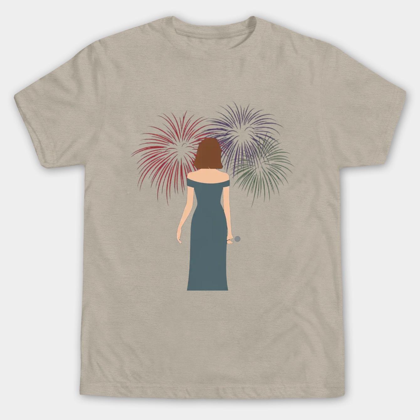 Firework Ari Men's Big & Tall T-shirt