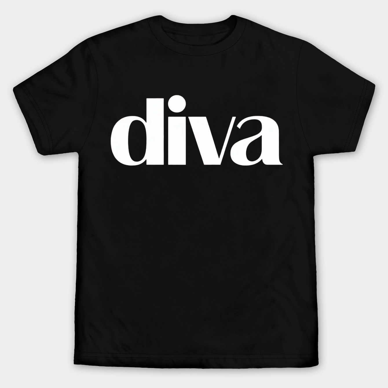 diva brat Men's Big & Tall T-shirt
