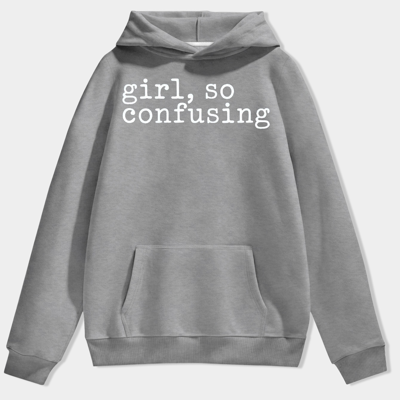 girl, so confusing Men's Hoodie