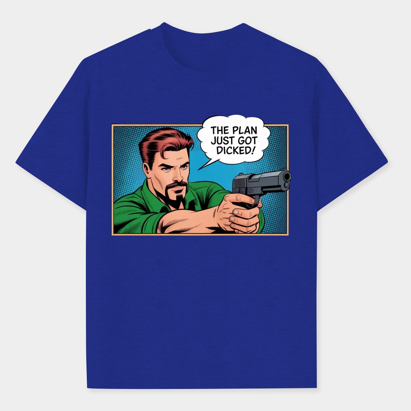 Abraham Ford Comic Quote Men's Performance Athletic T-Shirt